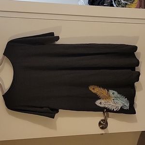 Air Waves medium t-shirt dress